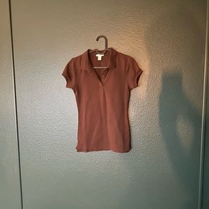Small brown polo